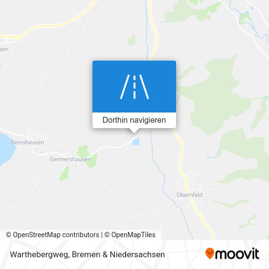 Warthebergweg Karte