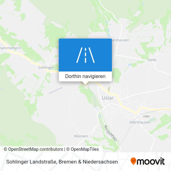 Sohlinger Landstraße Karte