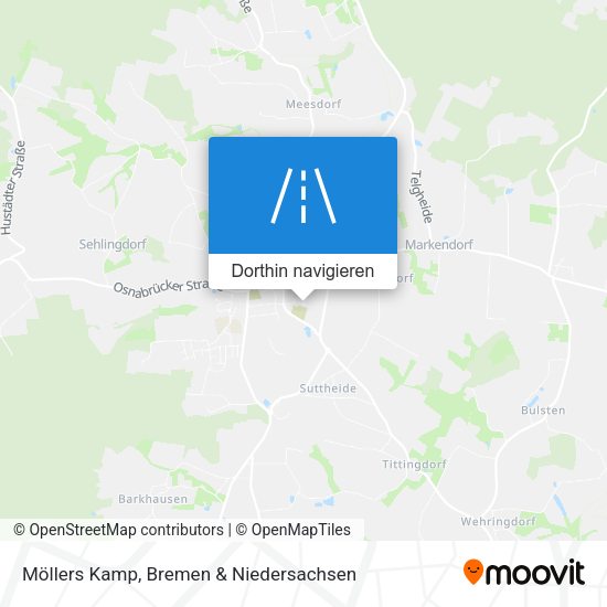 Möllers Kamp Karte
