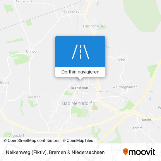 Nelkenweg (Fiktiv) Karte