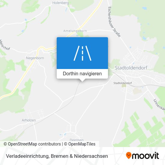 Verladeeinrichtung Karte