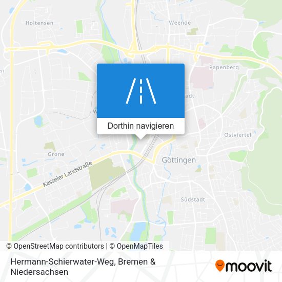 Hermann-Schierwater-Weg Karte