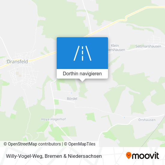 Willy-Vogel-Weg Karte