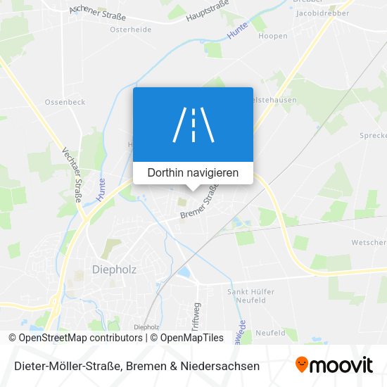 Dieter-Möller-Straße Karte
