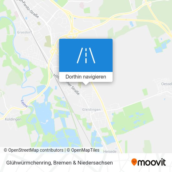 Glühwürmchenring Karte