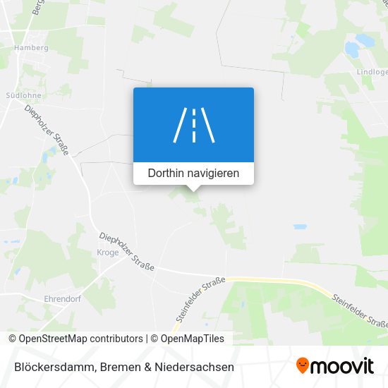 Blöckersdamm Karte