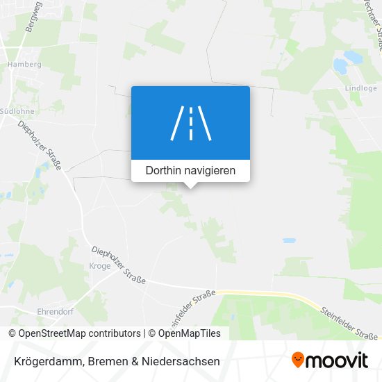 Krögerdamm Karte