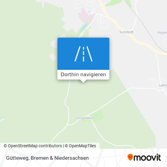 Gütteweg Karte