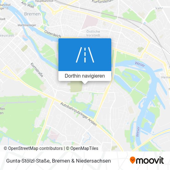Gunta-Stölzl-Staße Karte