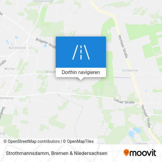 Strothmannsdamm Karte
