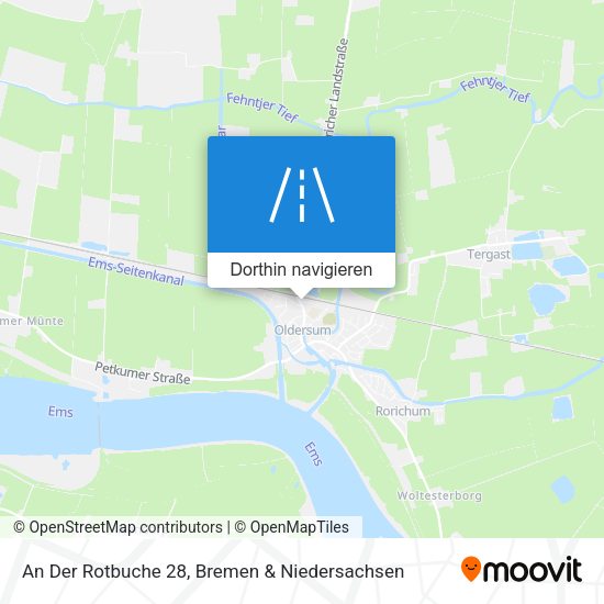 An Der Rotbuche 28 Karte