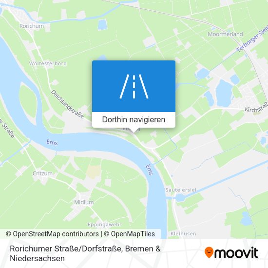 Rorichumer Straße/Dorfstraße Karte