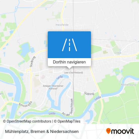 Mühlenplatz Karte