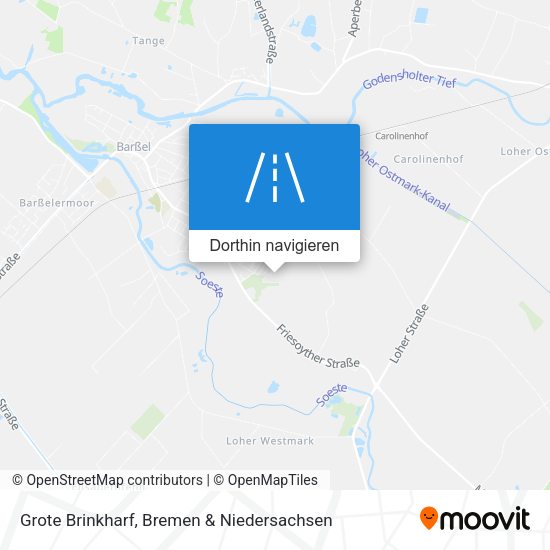 Grote Brinkharf Karte