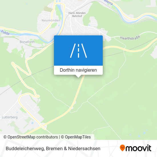 Buddeleichenweg Karte