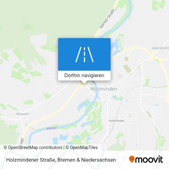 Holzmindener Straße Karte