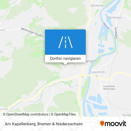 Am Kapellenberg Karte