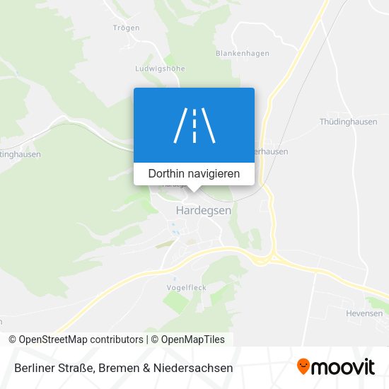 Berliner Straße Karte