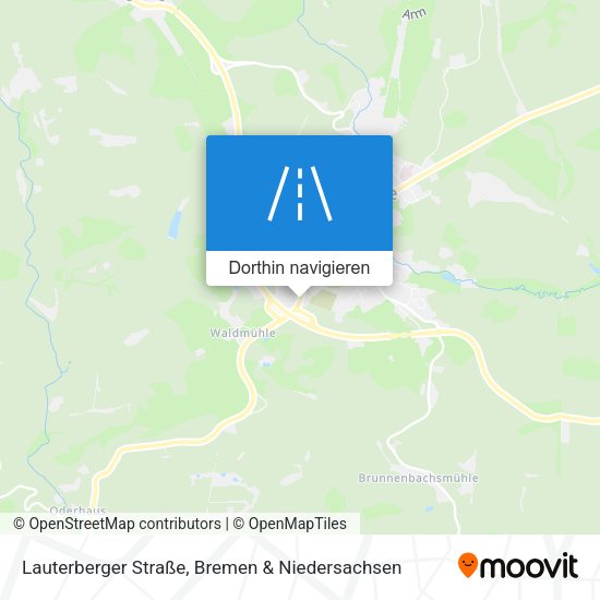 Lauterberger Straße Karte