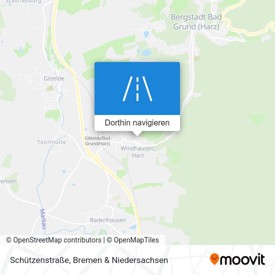 Schützenstraße Karte