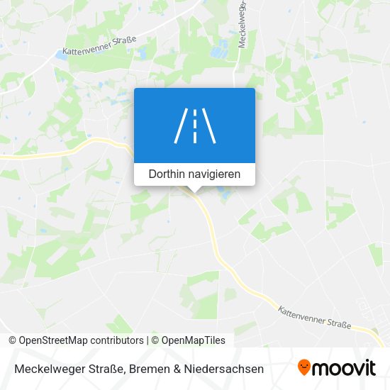 Meckelweger Straße Karte