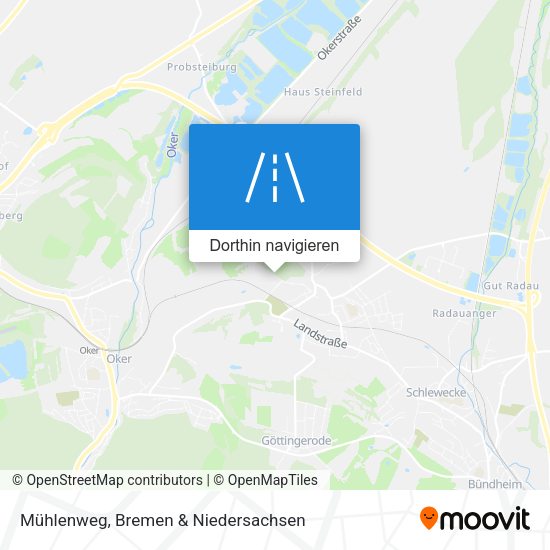 Mühlenweg Karte
