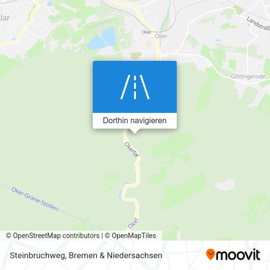 Steinbruchweg Karte