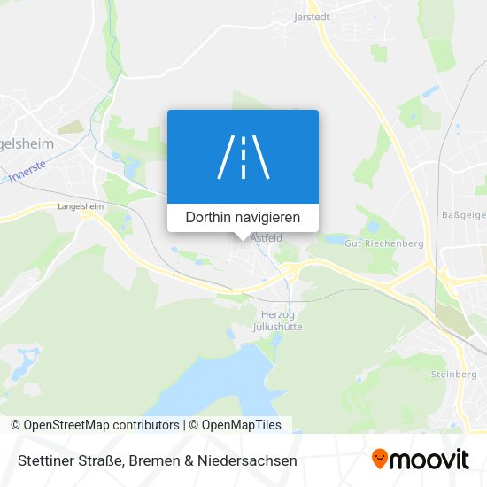 Stettiner Straße Karte