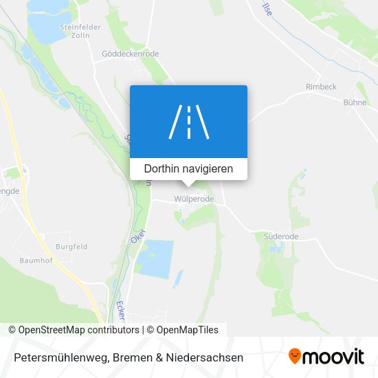 Petersmühlenweg Karte