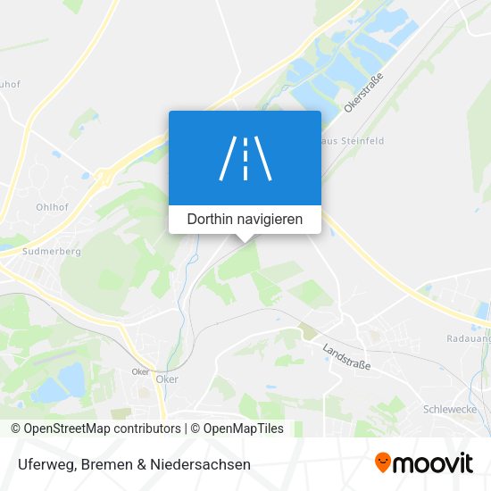 Uferweg Karte
