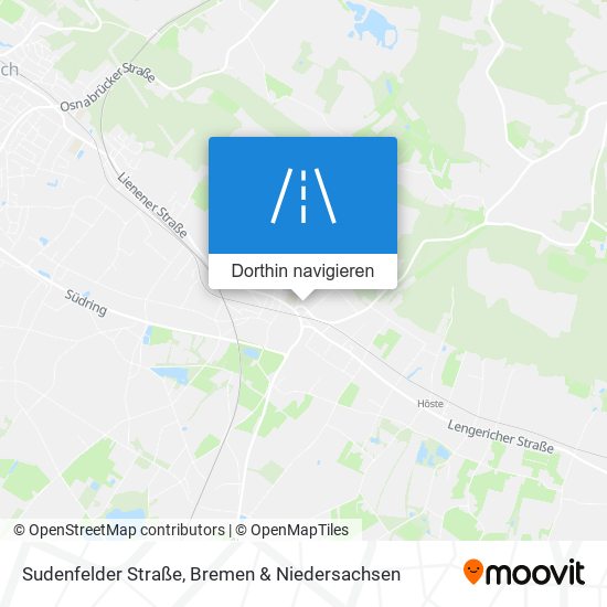 Sudenfelder Straße Karte