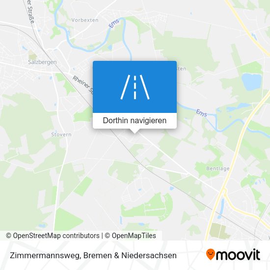 Zimmermannsweg Karte