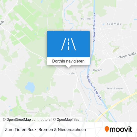 Zum Tiefen Reck Karte