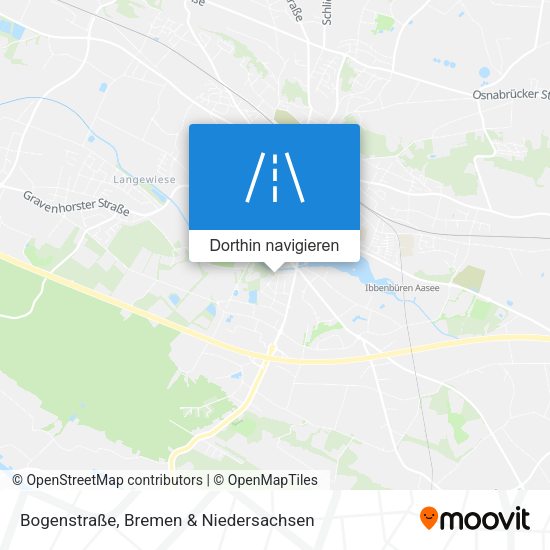 Bogenstraße Karte