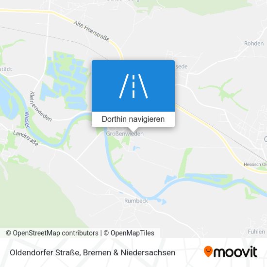 Oldendorfer Straße Karte