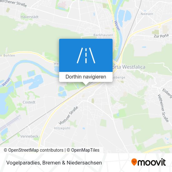 Vogelparadies Karte