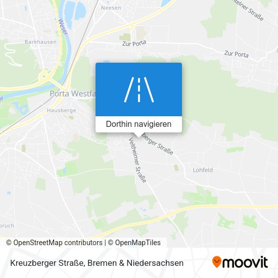 Kreuzberger Straße Karte