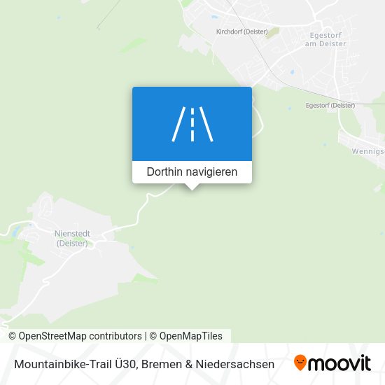 Mountainbike-Trail Ü30 Karte