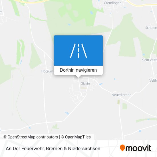 An Der Feuerwehr Karte