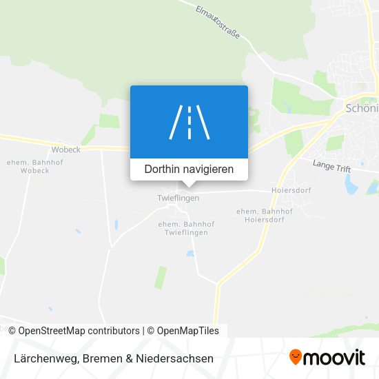 Lärchenweg Karte