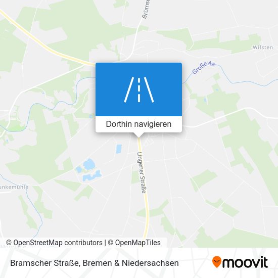 Bramscher Straße Karte