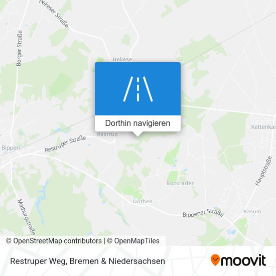 Restruper Weg Karte