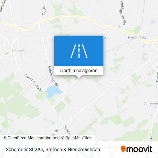 Schemder Straße Karte