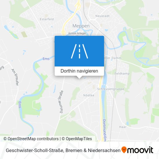 Geschwister-Scholl-Straße Karte