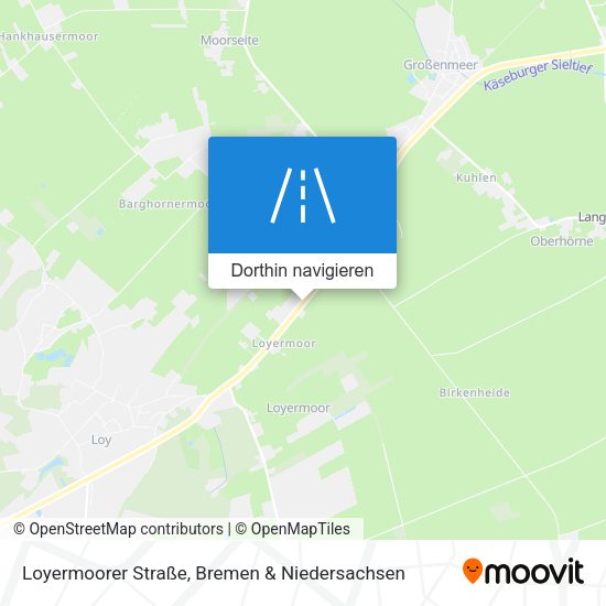 Loyermoorer Straße Karte