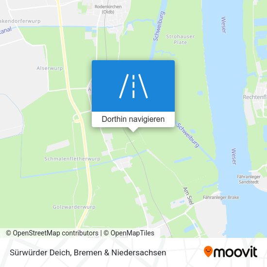 Sürwürder Deich Karte