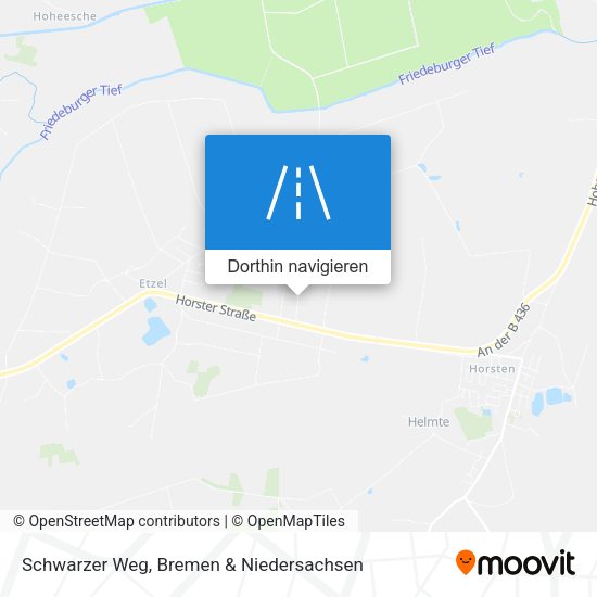 Schwarzer Weg Karte