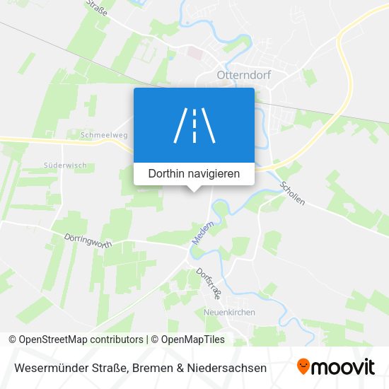 Wesermünder Straße Karte