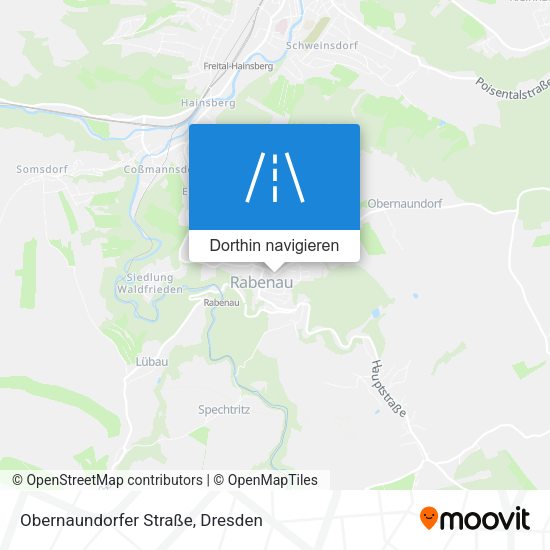 Obernaundorfer Straße Karte