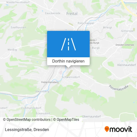 Lessingstraße Karte